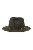 Brixton Wesley Fedora - Dark Brick L