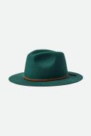Brixton Wesley Fedora - Dark Brick L