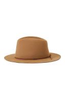 Brixton Wesley Fedora - Dark Brick L