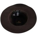 Brixton Wesley Fedora - Deep Brown - XL