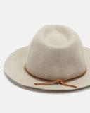 Brixton Wesley Fedora - Heather Stone