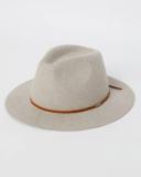 Brixton Wesley Fedora - Heather Stone