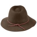 Brixton Wesley Packable Fedora - Coffee