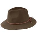 Brixton Wesley Packable Fedora - Coffee