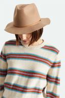 Brixton Wesley Packable Fedora - Coffee