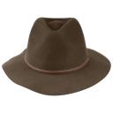 Brixton Wesley Packable Fedora - Coffee