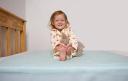 Brolly Sheets King Single Size Sheet Bed Pad - Pale Mint