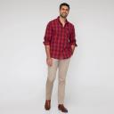 Bronson Casual Strathpine Poplin Check Long Sleeve Shirt