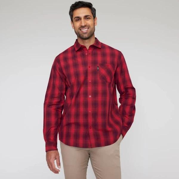 Bronson Casual Strathpine Poplin Check Long Sleeve Shirt