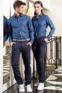 Brook Taverner Miami Slim Fit Chino BT8807 Navy 28"