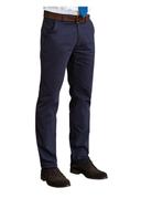 Brook Taverner Miami Slim Fit Chino BT8807 Navy 28" Unfinished
