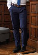 Brook Taverner Miami Slim Fit Chino BT8807 Navy 34" Long