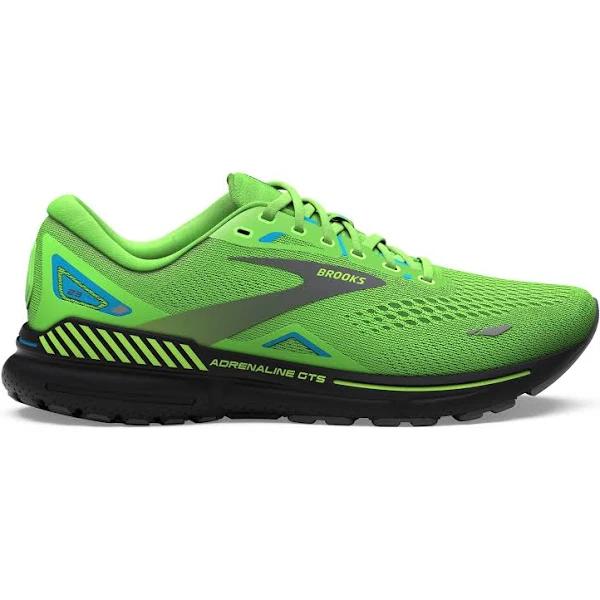 Brooks Adrenaline GTS 23 Medium Shoes Green Blue Black - 44