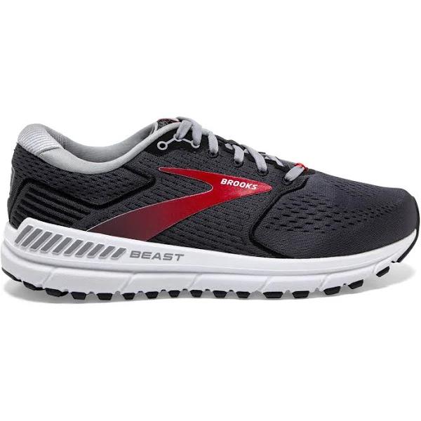 Brooks Beast '20 11 , Blackened Pearl/Black/Red (Men's)
