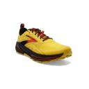 Brooks Cascadia 16 12 , Mykonos Blue/Peacoat/Lime (Men's)