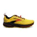 Brooks Cascadia 16 12 , Yellow/Black/Grenadine (Men's)
