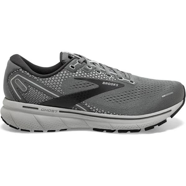 Brooks Ghost 14 Wide 10.5 , Grey/Alloy/Oyster (Men's)