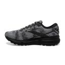 Brooks Ghost 15 Medium Shoes Black Green Fuchsia Kids - 41