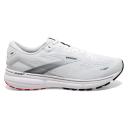 Brooks Ghost 15 Running Shoe White/ Black/ Flame