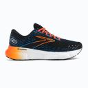 Brooks Glycerin 20 Black/Orange/Blue Men's Running Shoes, Size: 9