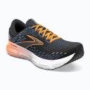 Brooks Glycerin 20 Black/Orange/Blue Men's Running Shoes, Size: 9