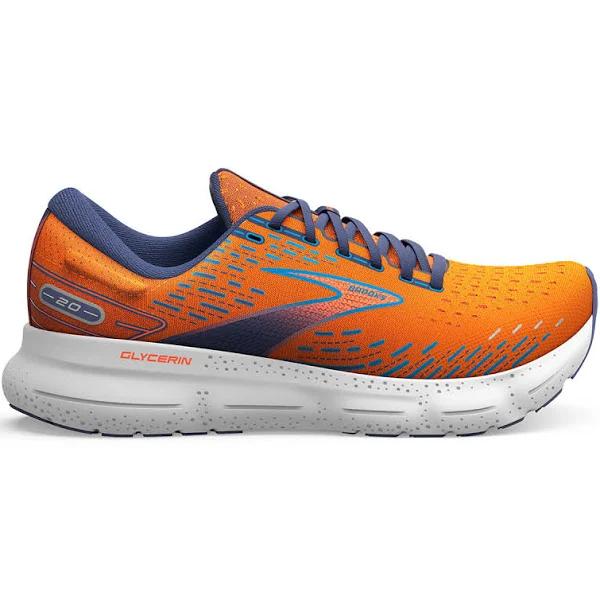 Brooks Glycerin 20 Shoes Orange Blue - 40.5