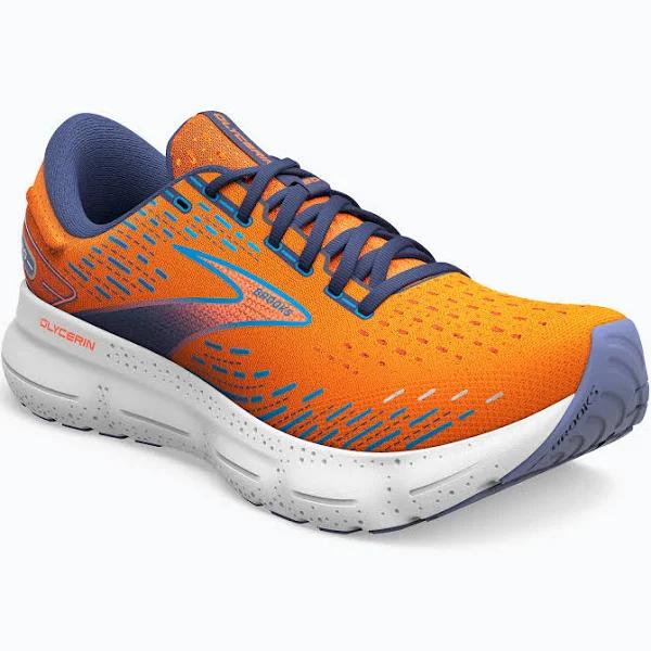 Brooks Glycerin 20 Shoes Orange Blue AW23 46 - EUR
