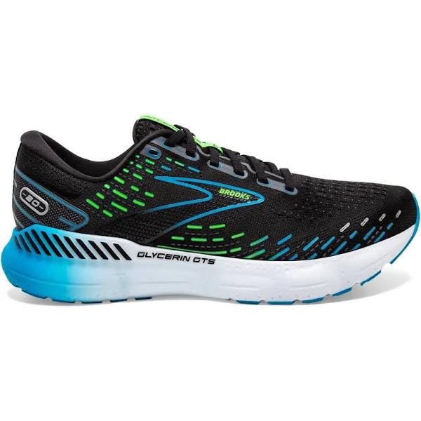 Brooks Glycerin GTS 20 Shoes Black Blue Green - 40.5