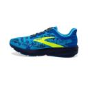 Brooks Men's Athletic Shoes Launch 9 - Color: BLUE/PEACOAT/YELLOW - 8 Medium US