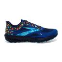 Brooks Men's Athletic Shoes Launch 9 - Color: BLUE/PEACOAT/YELLOW - 8 Medium US