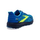 Brooks Men's Athletic Shoes Launch 9 - Color: BLUE/PEACOAT/YELLOW - 8 Medium US