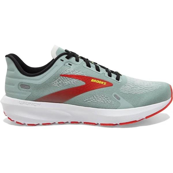 Brooks Men's Athletic Shoes Launch 9 - Color: Blue Surf/Black/Cherry Tomato - 13 Medium US