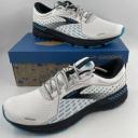 Brooks Mens Adrenaline GTS 21 Running Shoe White/Black/Blue 1103491D190- Size 14
