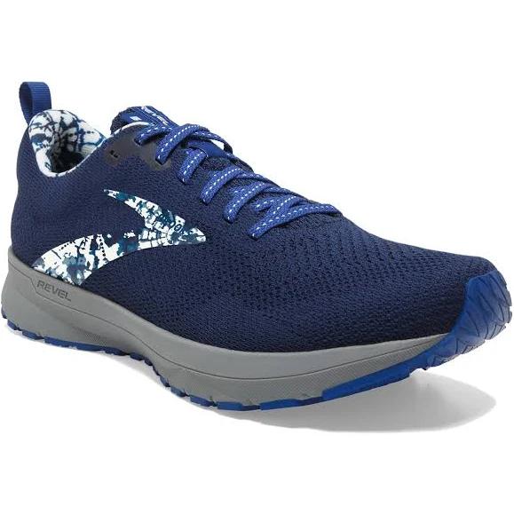 Brooks Revel 5 Men's Dyes Pageant BLUE/TR Blue/White