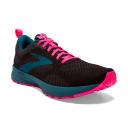 Brooks Revel 5 Shoes Black Blue Pink Women - 40.5