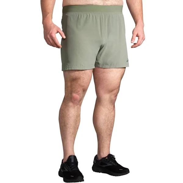 Brooks Sherpa 5" Short Men's Pebble