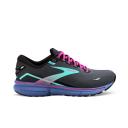 Brooks Women's Ghost 15 in Black/Blue/Aruba Athletic Lace Up Nursing Shoes | Size 9
