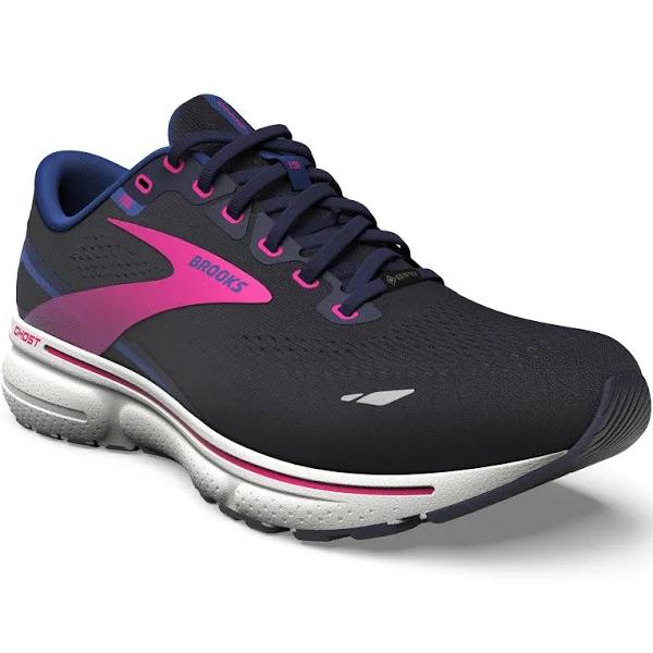 Brooks Womens Ghost 15 GTX - B Navy/Pink