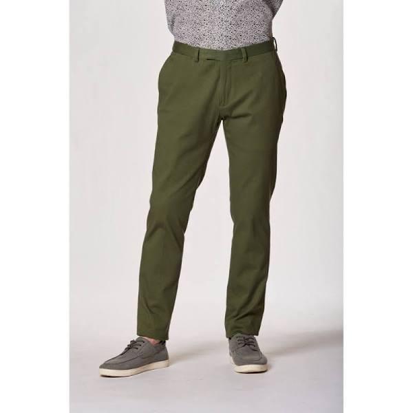 Brooksfield Cotton Stretch Tailored Chinos