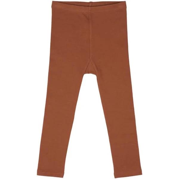Brown Rib Tights Brown / 7