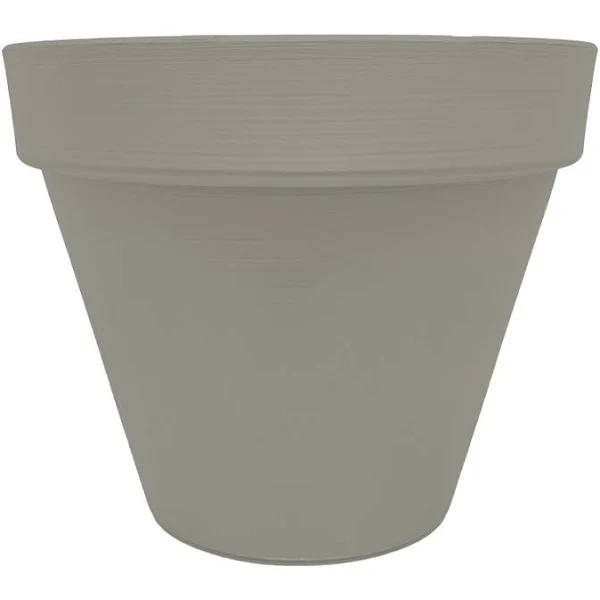 Brunnings Balsam Plastic Pot 24cm - Taupe