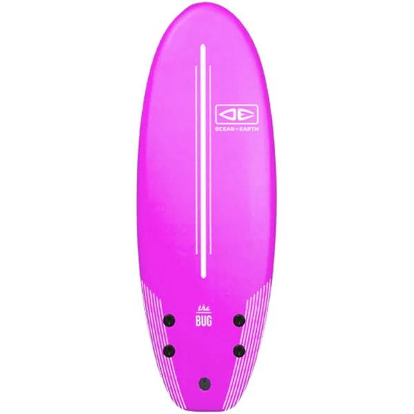 Bug Softboard Pink / 5'6 | Ocean & Earth