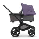 Bugaboo Fox 5 Base Black/Grey Melange and Astro Purple Sun Canopy