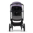 Bugaboo Fox 5 Base Black/Grey Melange and Astro Purple Sun Canopy
