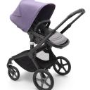 Bugaboo Fox 5 Base Black/Grey Melange and Astro Purple Sun Canopy