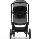 Bugaboo Fox 5 Base Black/Grey Melange and Forest Green Sun Canopy