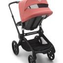 Bugaboo Fox 5 Base Black/Grey Melange and Sunrise Red Sun Canopy