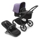 Bugaboo Fox 5 Base Black/Midnight Black and Astro Purple Sun Canopy
