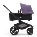 Bugaboo Fox 5 Base Black/Midnight Black and Astro Purple Sun Canopy