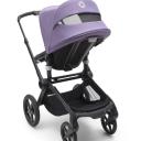 Bugaboo Fox 5 Base Black/Midnight Black and Astro Purple Sun Canopy